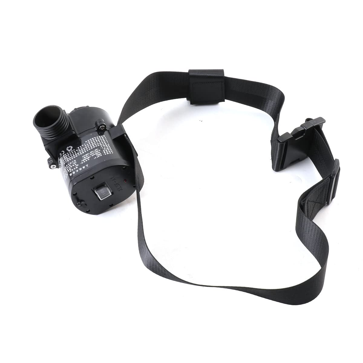 YILIKISS Full Face Respirator, Protective Mask with Air Pump for Gases Dust Chemicals Paint, Powered Respirator, 110ma-300ma 62 L/min 74 L/min Air Supply Flow