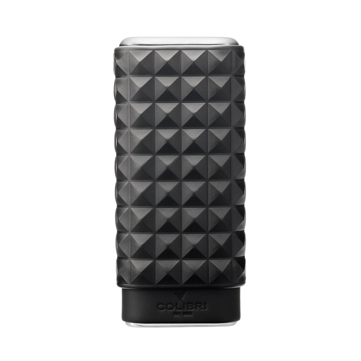Colibri, Est. 1928 Quasar Triple Cigar Case, Black