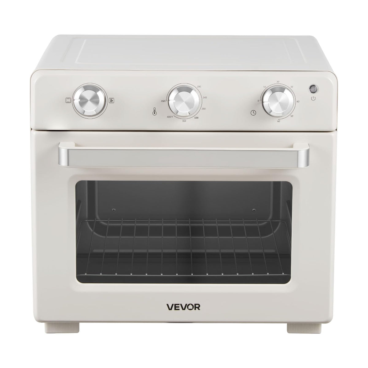 VEVOR Sublimation Oven Machine, 26 Qt, Fits 40oz Tumblers, with 50 Shrink Films, 1 Tape and 2 Heat Gloves, 360° Turbo Convection for Sublimation Blank Tumblers, Mugs, Bowls, Off-White