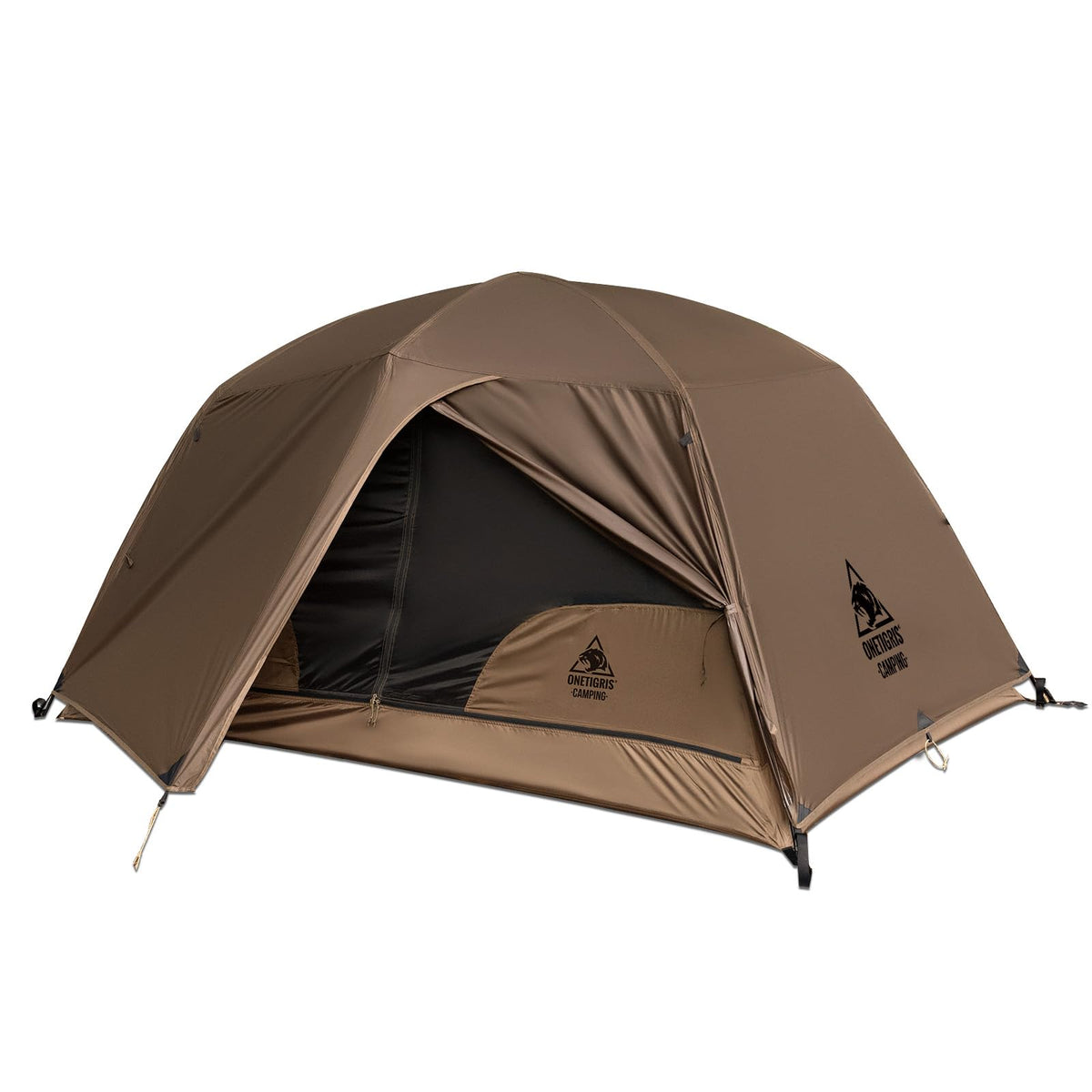 OneTigris COSMITTO 2 Person Backpacking Tent Shelter- Free Standing Lightweight Waterproof 3 Season Camping Tent for Outdoor Hiking Mountaineering