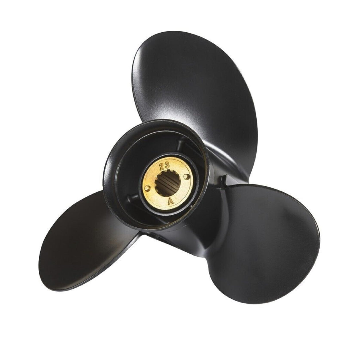 MARKGOO Propeller 10.5X13 Pitch RH 13 Spline Tooth with Hub Kit for Mercury Mariner Outboard 25 30 35 40 45 50 55 60 70 HP HP Boat Motor Engine Parts Aluminum Prop fits 3.25 Gearcase 48-816704A45