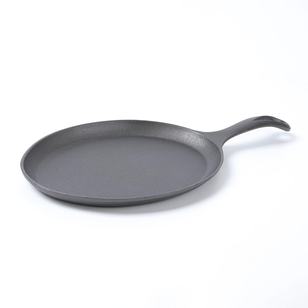HAWOK Cast Iron Fajita Plate, 15.35''Lx7.09''W, with Bamboo Tray and Handle Holder, Pre-seasoned, Set of 12