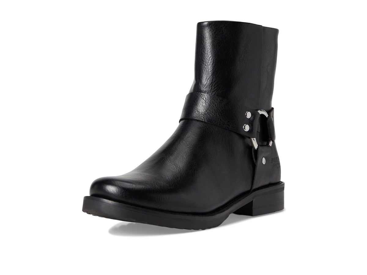 FRYE AND CO. Womens Chesnee Harness Black 9.5 Medium