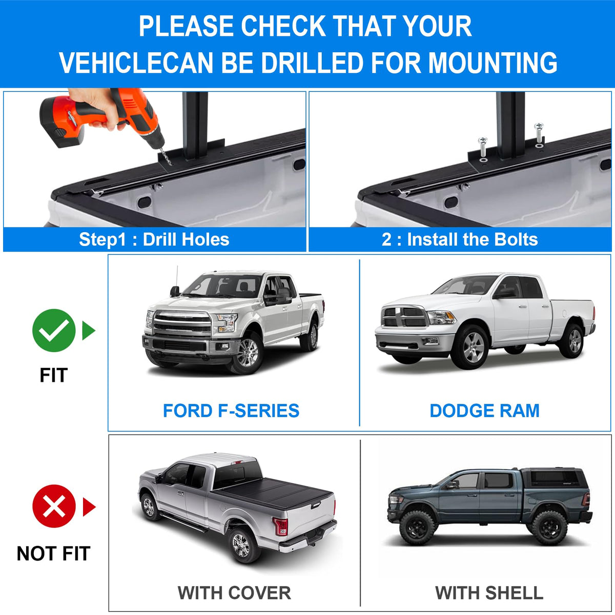 LMYYGOO Universal Adjustable Truck Ladder Rack Fits 62-80 Inch Pickup Beds (F-150, Silverado, RAM, Toyota Tundra) & Open/Enclosed Trailers, 800 LB Heavy Duty Rack for Ladders, Pipes, Kayak