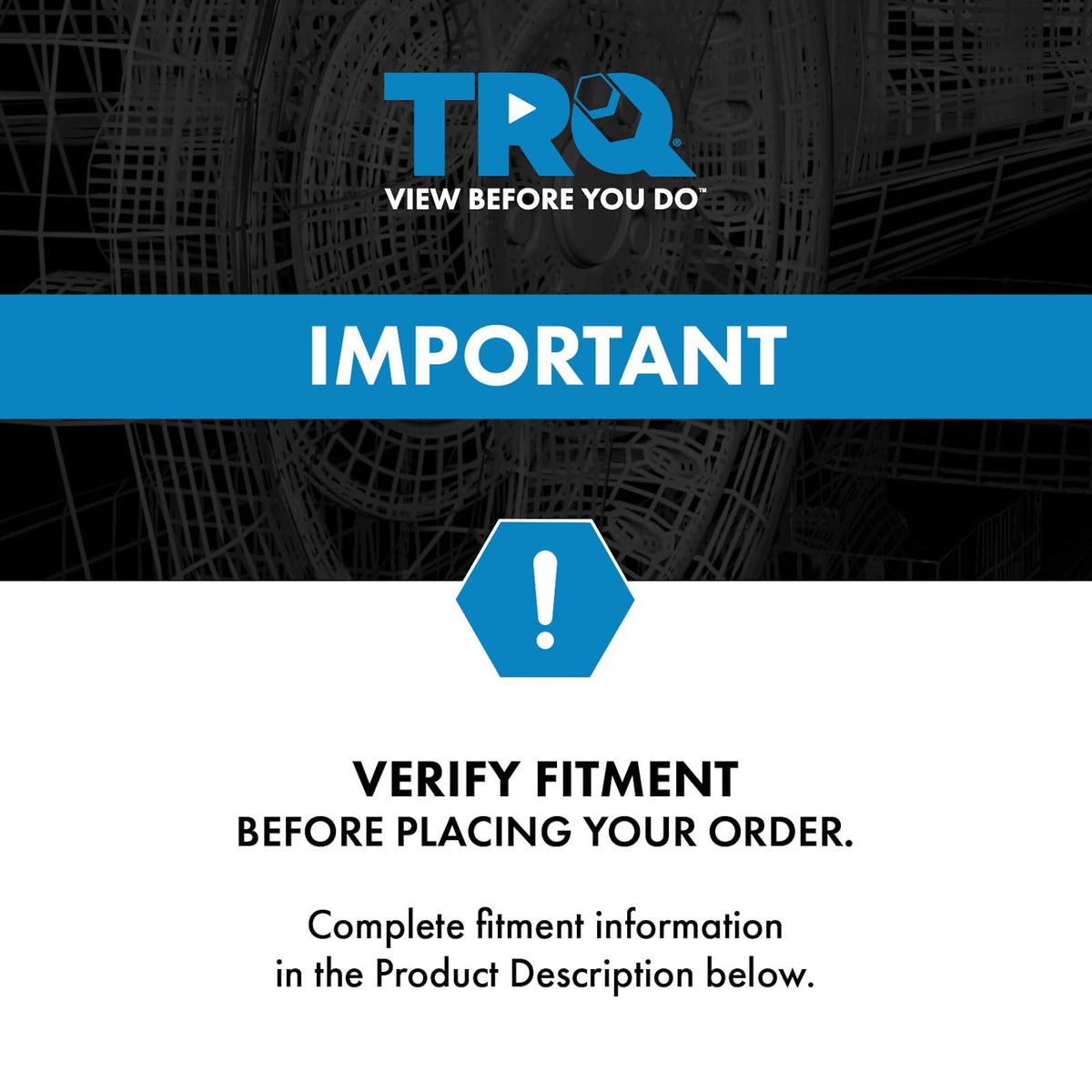 TRQ Center Fuel Tank 19 gal Diesel Compatible with 99-03 Ford F-450 F-550 7.3L 99-03 F-350 Cab Chassis 7.3L 03-04 F-450 F-550 6.0L 03-04 F-350 Cab Chassis 6.0L