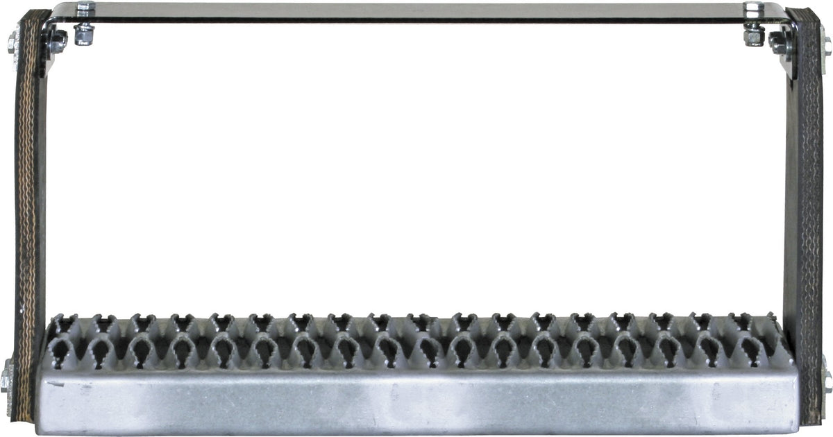 Buyers Products 5231130 30" Wide x 11" Tall Flexible Rubber Truck Step, Flexes To Resist Road Damage and Off-Road Impact, Truck & Trailer Step For Mechanics