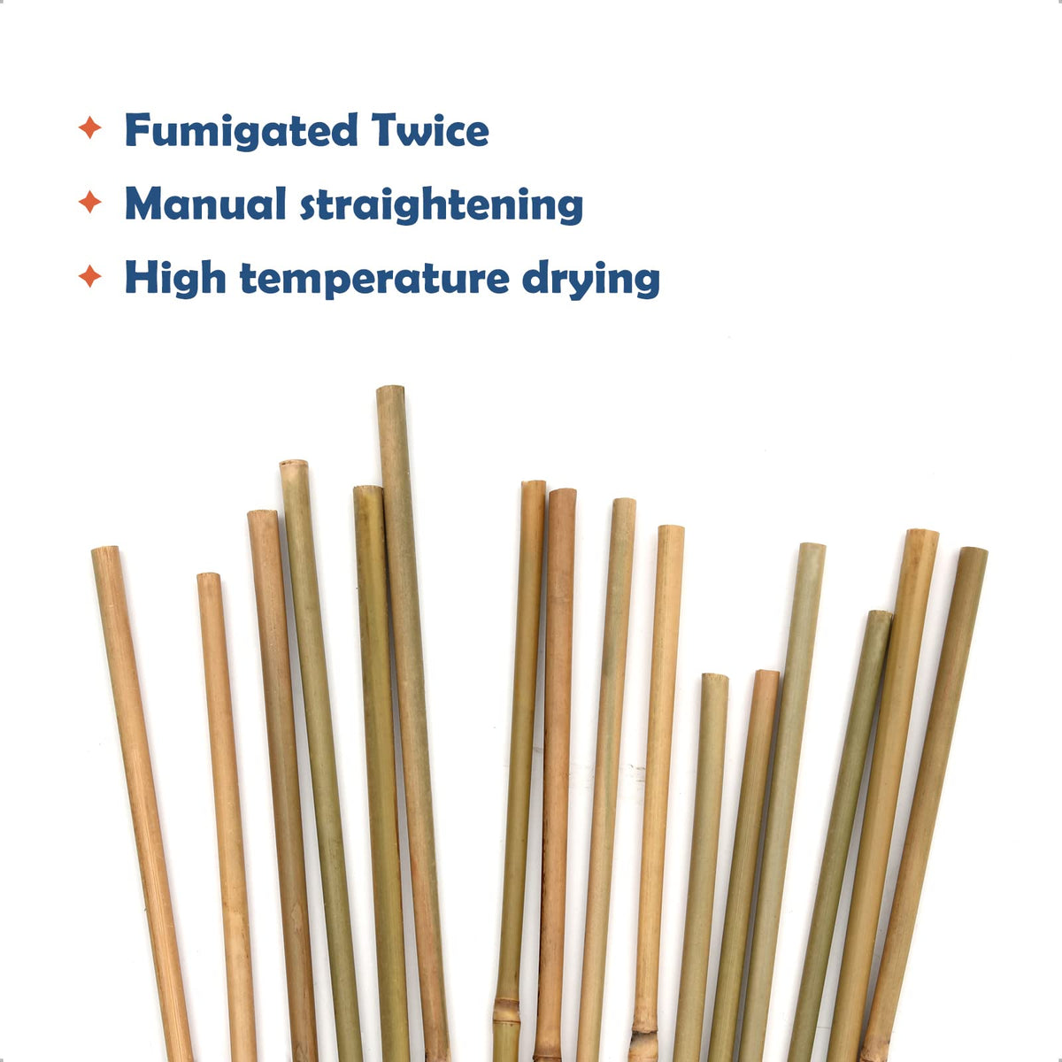 COLOtime Bamboo Stakes 3FT Garden Stakes Plant Stakes for Indoor and Outdoor Climbing Plants Poles Sticks Support Tomatoes Eggplants Beans 25 Pack