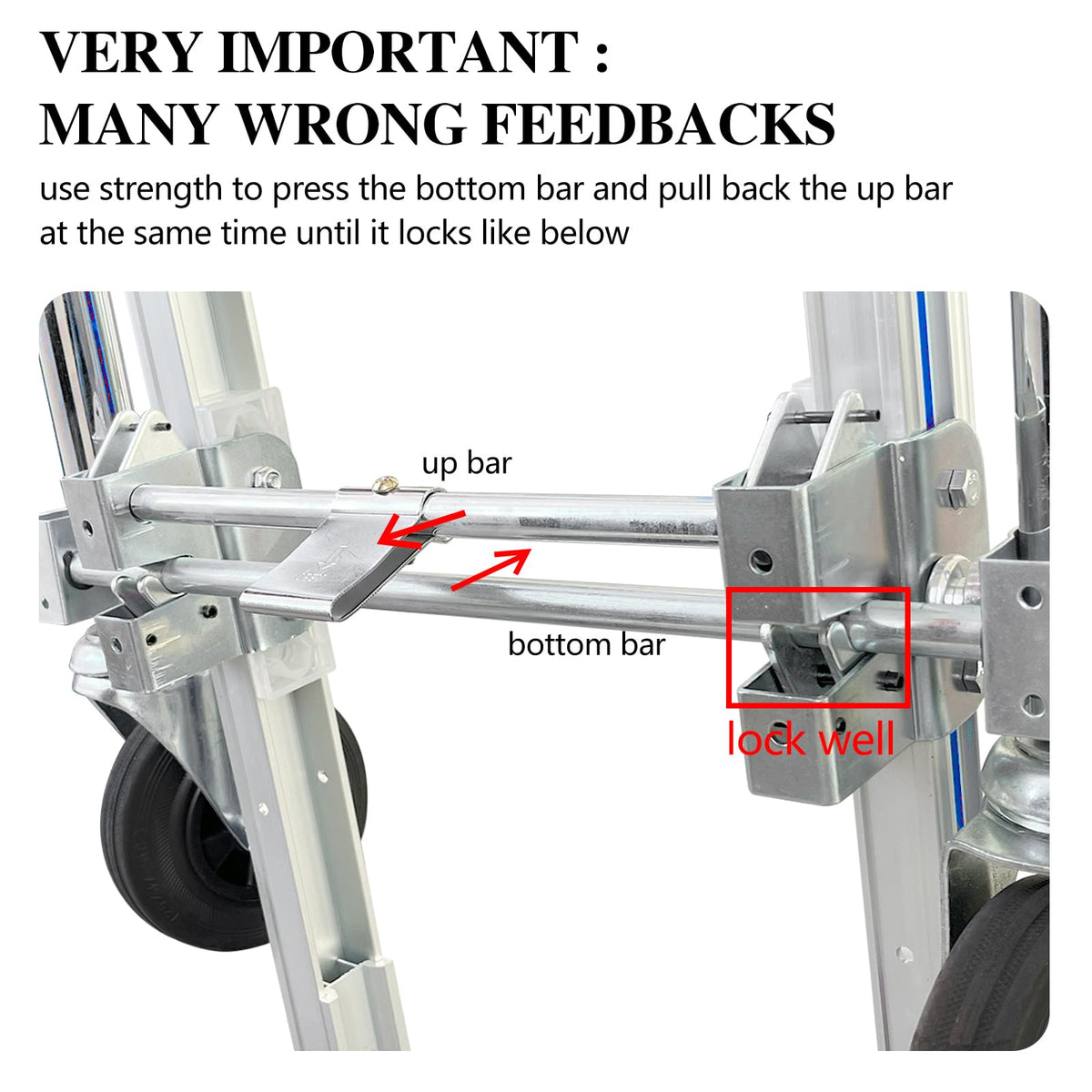 Suzhi Convertible Hand Truck Dolly Cart with Wheels Heavy Duty/with 4 Wheels&Brakes /1000Lbs Load, 2 Straps for Furniture/Appliance/Carton/Warehouse/Office /10 Minutes to Install as Video