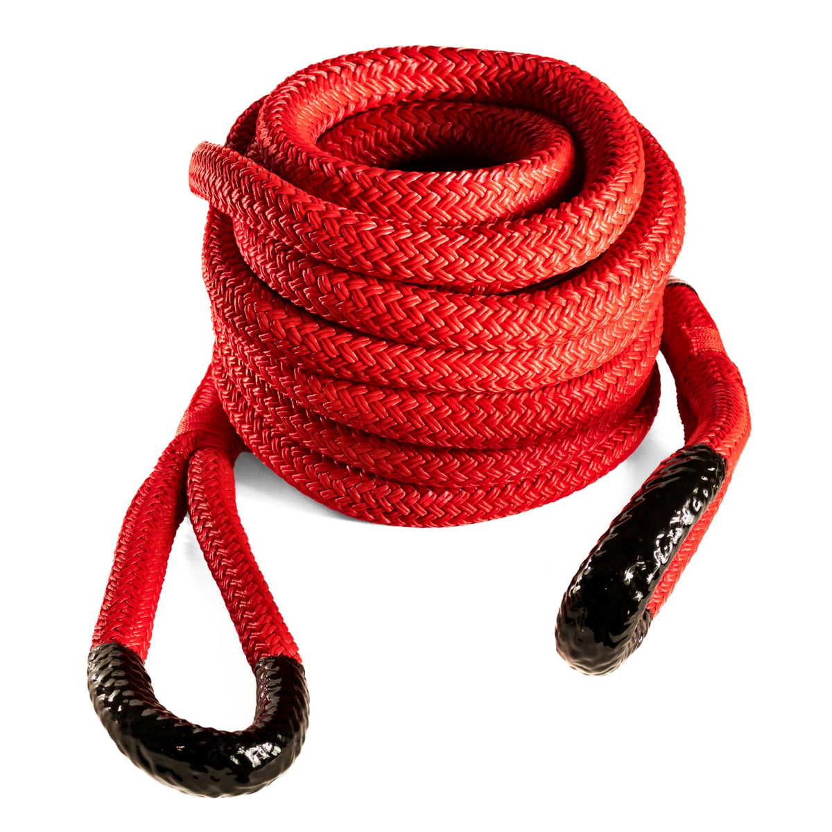 Yankum Kinetic Recovery Rope - Heavy Duty 1" x 20' Tow Rope, Off-Road & Vehicle Recovery Kit, Kinetic Energy Snatch Strap, Soft Shackles for 4x4, Jeep, and Trucks, Made in USA – Rattler Series