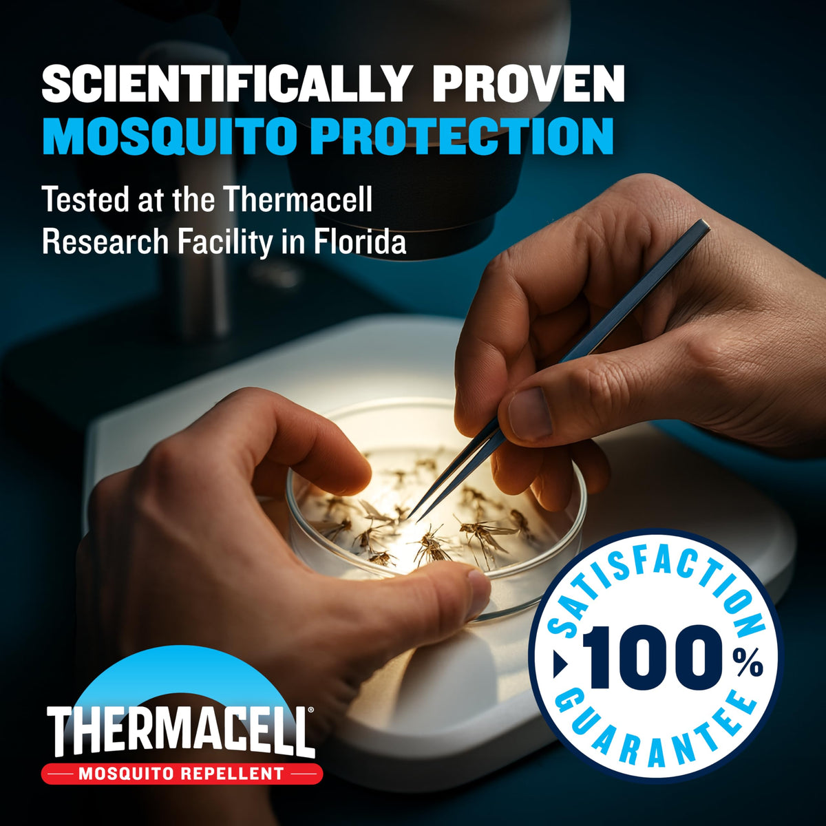 Thermacell Fuel-ZoneGuard Mosquito Repellent Refill; 15-Foot Zone of Scientifically Proven Outdoor Protection; Fuel-Powered; Patio Shield; 300-Hr Refill; Bug Spray Alternative; Scent Free; DEET-Free