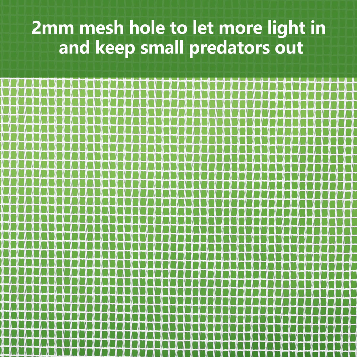 23.6" Outdoor Mesh Plant Enclosure, Plant Cover for Pests, Bird and Pest Protection Guard for Fruit, Vegetables, Flowers and Herbs Pop-Up Cage 15.7 x 15.7 x 23.6 Inches