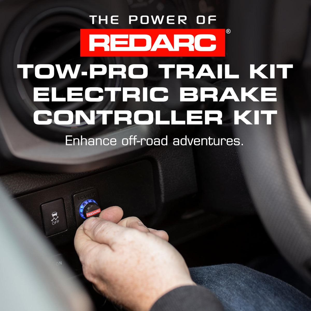 REDARC Tow-Pro Trail Kit Electric Trailer Brake Controller Kit for 2009-2019 Ford F-150, Off Road Dual Braking, Plug and Play Install, 12V/24V Compatible to Tow RV, Camper, Trailer, Boat