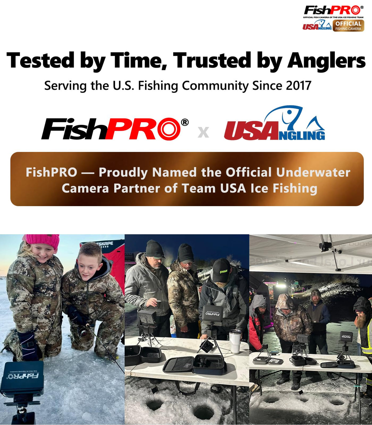[FishPRO® 2026 Upgrade] Underwater Fishing Camera 4.3'' [Proven Since 2017] Ice Fishing Camera 1000 TVL w/ 65ft Magnetic-Spool, IR, USB-C, 5000mAh, Portable Fish Finder for Ice Lake Boat Kayak Fishing
